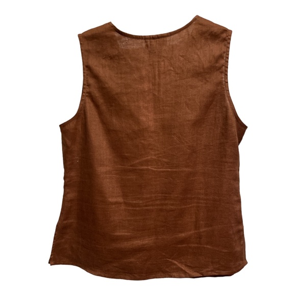 Carole Little Linen top - Picture 3 of 8